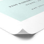 私たちの最初のホームパーソナライズされたフォトプリント ポスター (角)