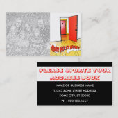 私たちの最初のホーム漫画ドア 名刺 (正面/裏面)