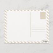 私たちの最初のモダン家 ポストカード (裏面)