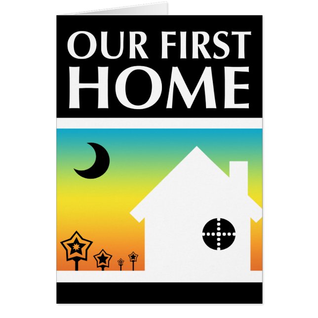 私たちの最初の家（虹の夕日） (正面)