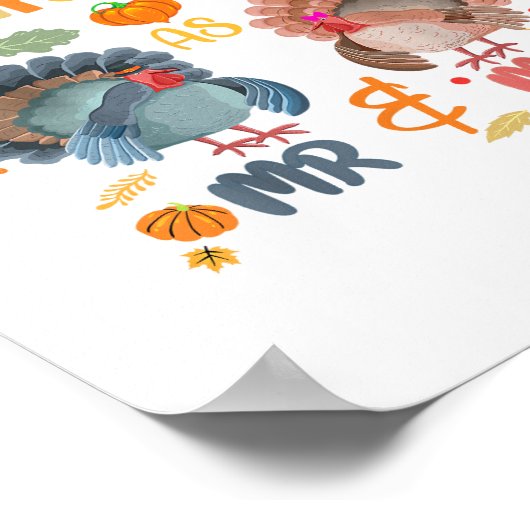 私たちの最初の感謝の夫婦結婚した2 ポスター (角)