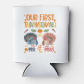 私たちの最初の感謝の夫婦結婚した2 缶クーラー (正面)