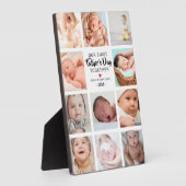 私たちの最初の父の日の写真コラージュプラーク フォトプラーク (側面)