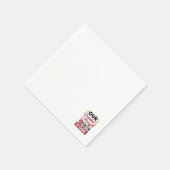 「私たちの最大の力は神への信仰」名言 スタンダードカクテルナプキン (角)