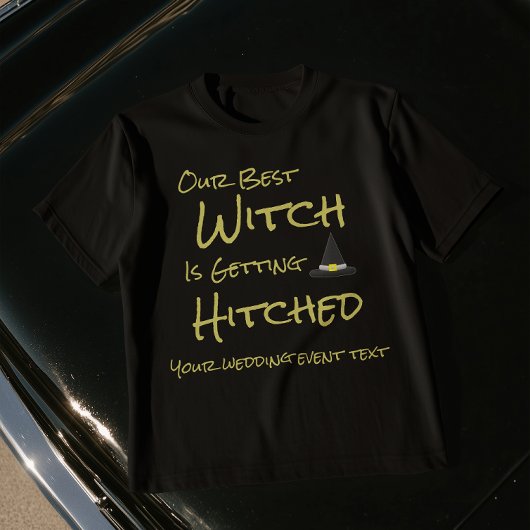 私たちの最高の魔女が結婚します Tシャツ