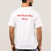 私たちの根は深い Tシャツ (裏面)