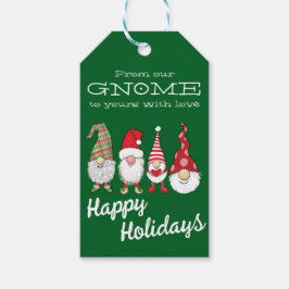 私たちの格言からあなたの休日からの愛と ギフトタグ