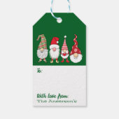 私たちの格言からあなたの休日からの愛と ギフトタグ (裏面)