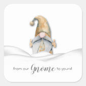 私たちの格言からクリスマス・ホリデー スクエアシール (正面)