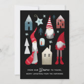 私たちの格言から |かわいい北欧クリスマス シーズンカード (正面)