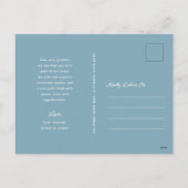 私たちの格言から |かわいい北欧クリスマス シーズンポストカード (裏面)