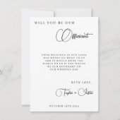 私たちの正式なプロポーショ結婚ンの提案のシンプル (正面)