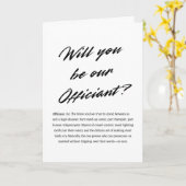 私たちの正式な提案おもしろいは何か カード (黄色い花)