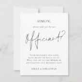 私たちの正式な提案カードになってくれないか 招待状 (正面)