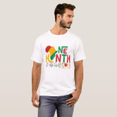 私たちの歴史は1ヶ月では語れない Tシャツ (正面フル)