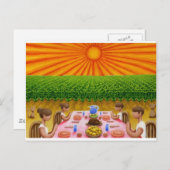 私たちの毎日のパンをありがとう ポストカード (正面/裏面)