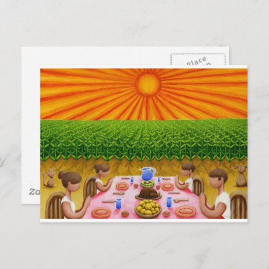 私たちの毎日のパンをありがとう ポストカード (正面/裏面)