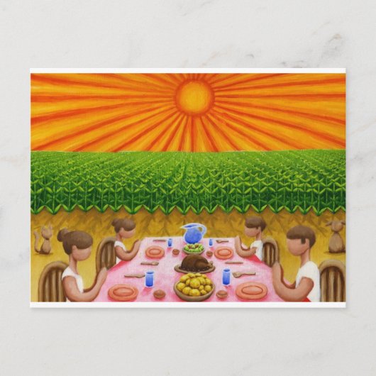 私たちの毎日のパンをありがとう ポストカード (正面)