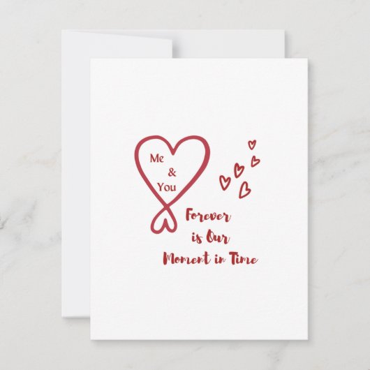 私たちの永遠の瞬間は心と共に シーズンカード (正面)