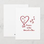 私たちの永遠の瞬間は心と共に シーズンカード (正面/裏面)