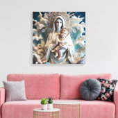 私たちの海の女性2 キャンバスプリント (インサイチュ (リビング))