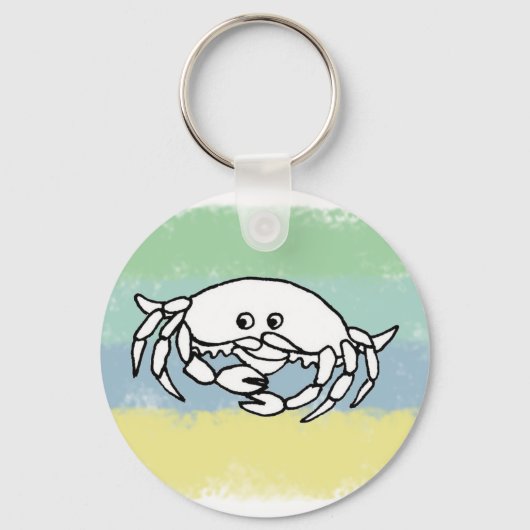 私たちの海は美しいキーリング キーホルダー (正面)