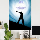 私たちの父の祈りの言葉クラシカル癒しの愛 ポスター (ホームオフィス)