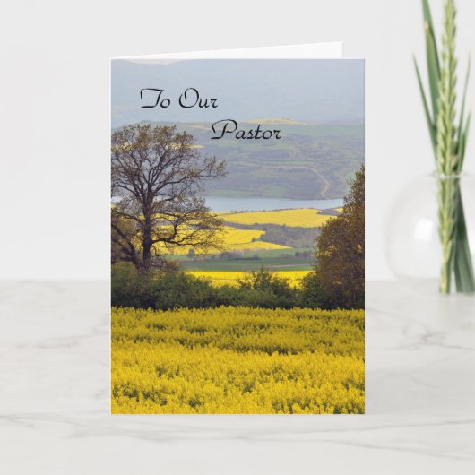 私たちの牧師カードに カード (正面)