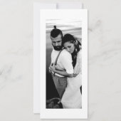 私たちの物語が始まる | 結婚発表カード 案内状 (裏面)