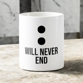 私たちの物語は2つのカップルのマッチングを終えることはない コーヒーマグカップ