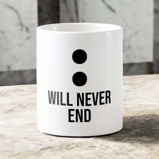 私たちの物語は2つのカップルのマッチングを終えることはない コーヒーマグカップ