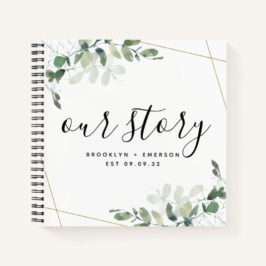 私たちの物語ユーカリプサクジャーナル ノートブック (正面)