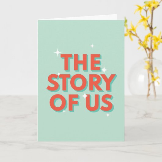 私たちの物語  カード (黄色い花)