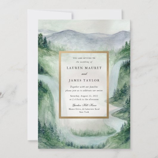 私たちの物語 招待状 (正面)