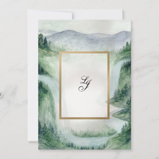 私たちの物語 招待状 (裏面)