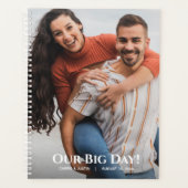 私たちの特別な日の写真 ウェディングプランナー プランナー手帳 (正面)