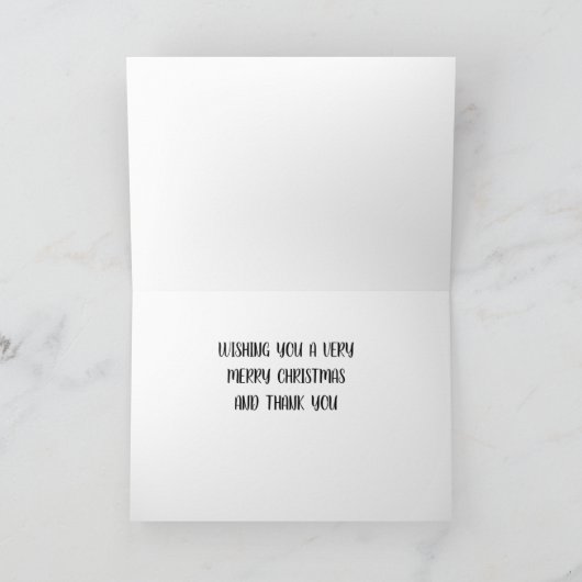 私たちの犬の贈り物に聖降誕祭気にを楽しむ シーズンカード (内部)