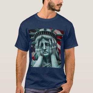 私たちの現在の州を嘆く女性の自由。 Tシャツ