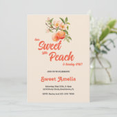 私たちの甘い小さな桃は1つの誕生日を回している 招待状 (スタンド正面)