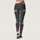 私たちの生活からトランプに投票レギンス レギンス (裏面)