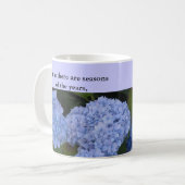 私たちの生活の季節アジサイ コーヒーマグカップ (正面左)