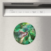 私たちの生活を自由にするオオカミの家族 マグネット (インサイチュ (食洗機))