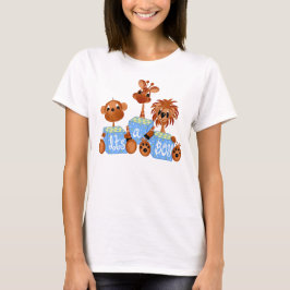 私たちの男の子の妊婦のトップ Tシャツ