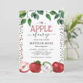 私たちの目と鼻の先の子供の誕生日招待状 招待状 (スタンド正面)