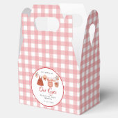 私たちの目のアップルフルーツ秋の赤ちゃん感謝していシャワーあなた フェイバーボックス (オープン)