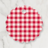 私たちの目のリンゴ感謝の赤ちゃんシャワー フェイバータグ (裏面)