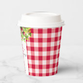 私たちの目のリンゴ感謝の赤ちゃんシャワー 紙コップ (左)