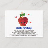 私たちの目の本のリンゴベビー エンクロージャーカード (正面)