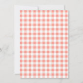 私たちの目の甘いリンゴ2番目の誕生日 招待状 (裏面)