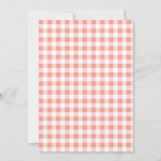 私たちの目の甘いリンゴ2番目の誕生日 招待状 (裏面)